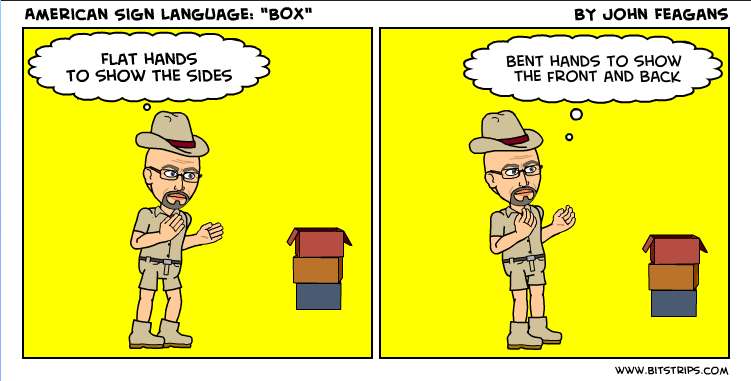 How to sign box